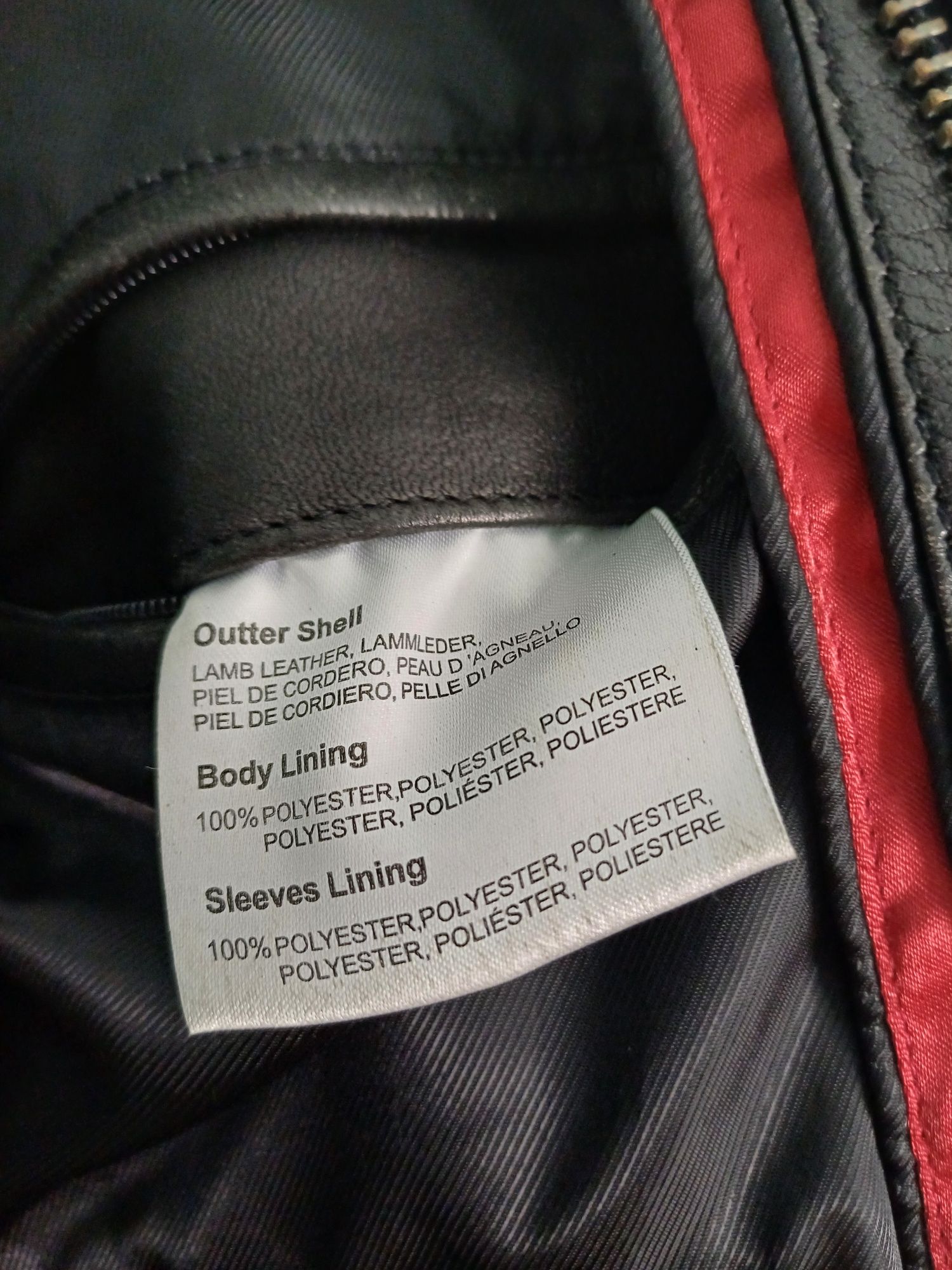 Kurtka skórzana owcza skóra r.M TK maxx