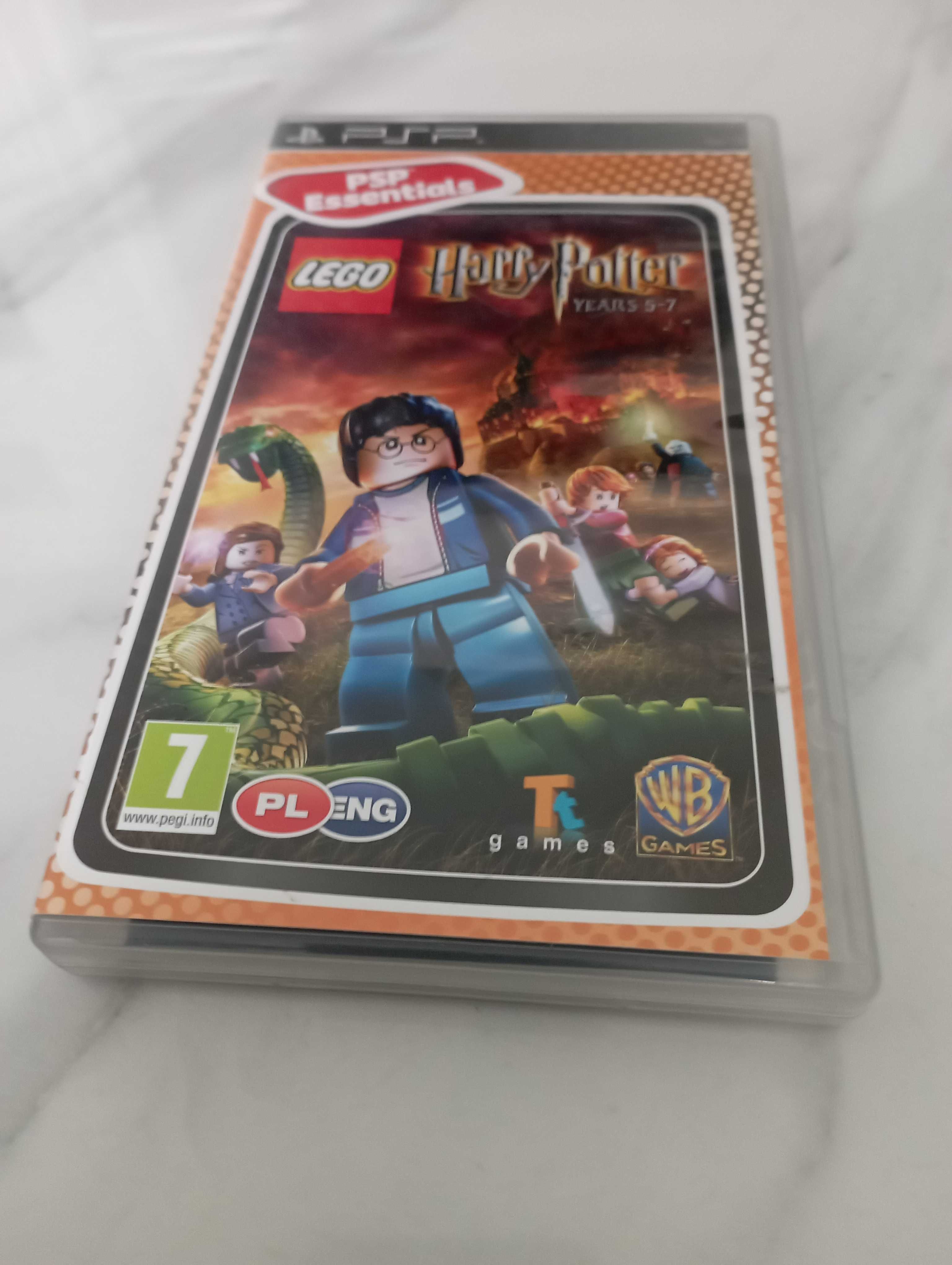 gra PSP: Lego Harry Potter 5-7 lat