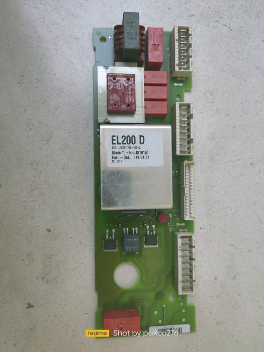 Peça para máquina lavar roupa Miele