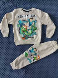 Dres Minecraft Bluza Spodnie 104 Komplet dla chłopca Nowy