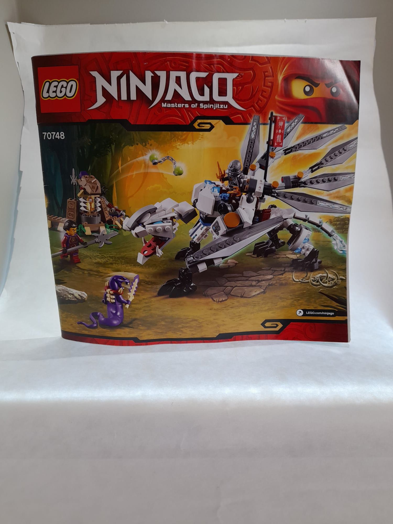 Lego Ninjago 70748, Tytanowy smok