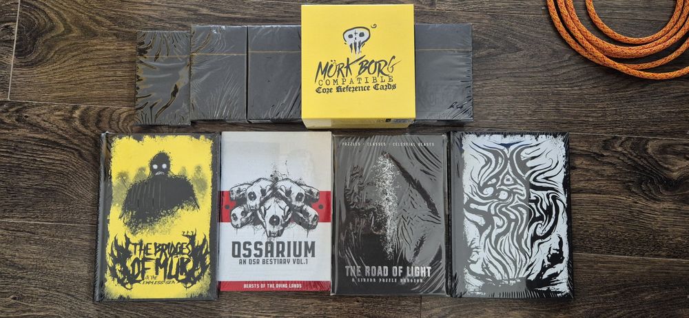 MORK BORG / ogromny zestaw zinów RPG / D&D Warhammer Zew Cthulhu