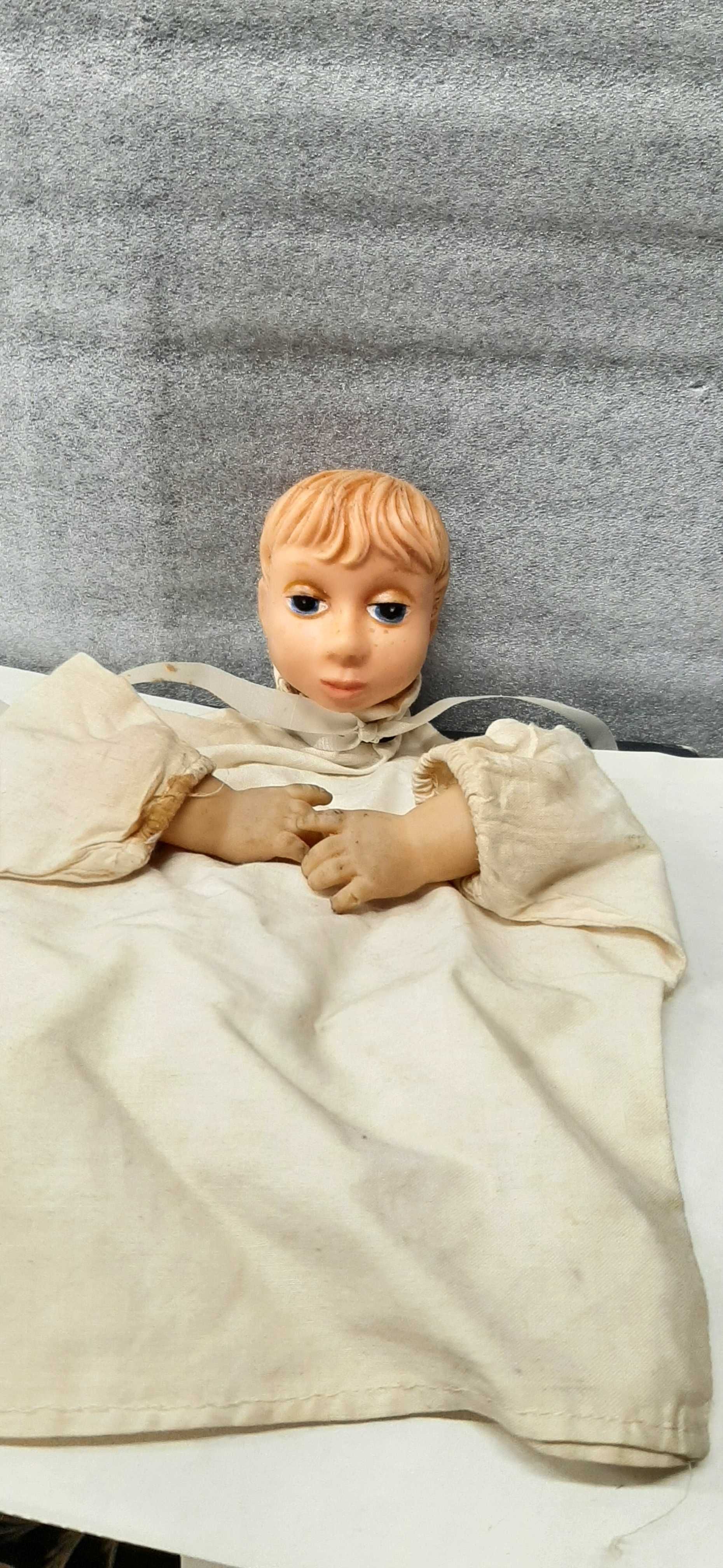 Pacynka lalka na rękę vintage