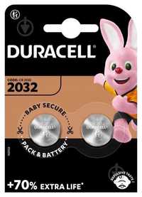 Батарейка літієва DURACELL
CR2032/2025/2016, на блістері 2шт