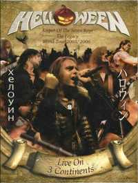 DVD Helloween "Live On 3 Continents" 2007