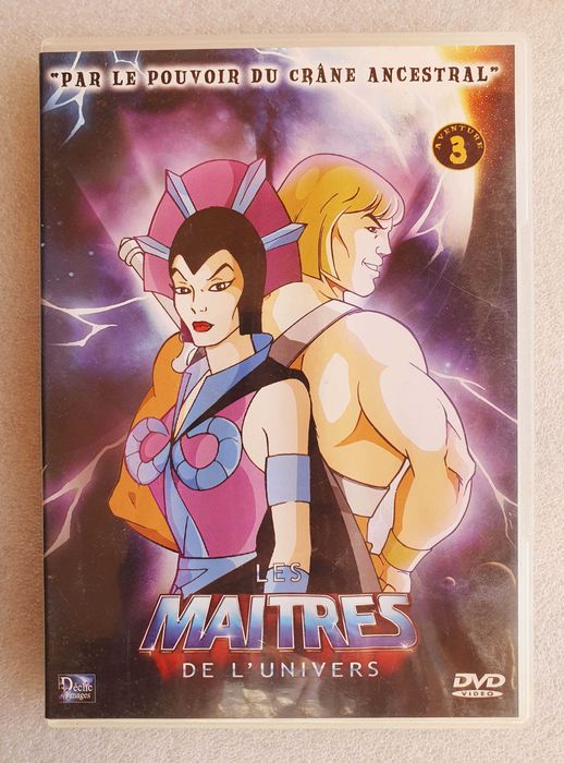 Antigo DVD ~ "MASTERS of the UNIVERSE" ~ Francês ~ 5 Episódios ~ 2004