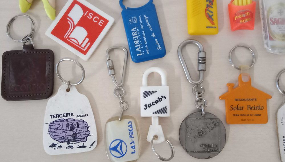 Porta chaves , marcas diversas, colecionador, lote por 5€