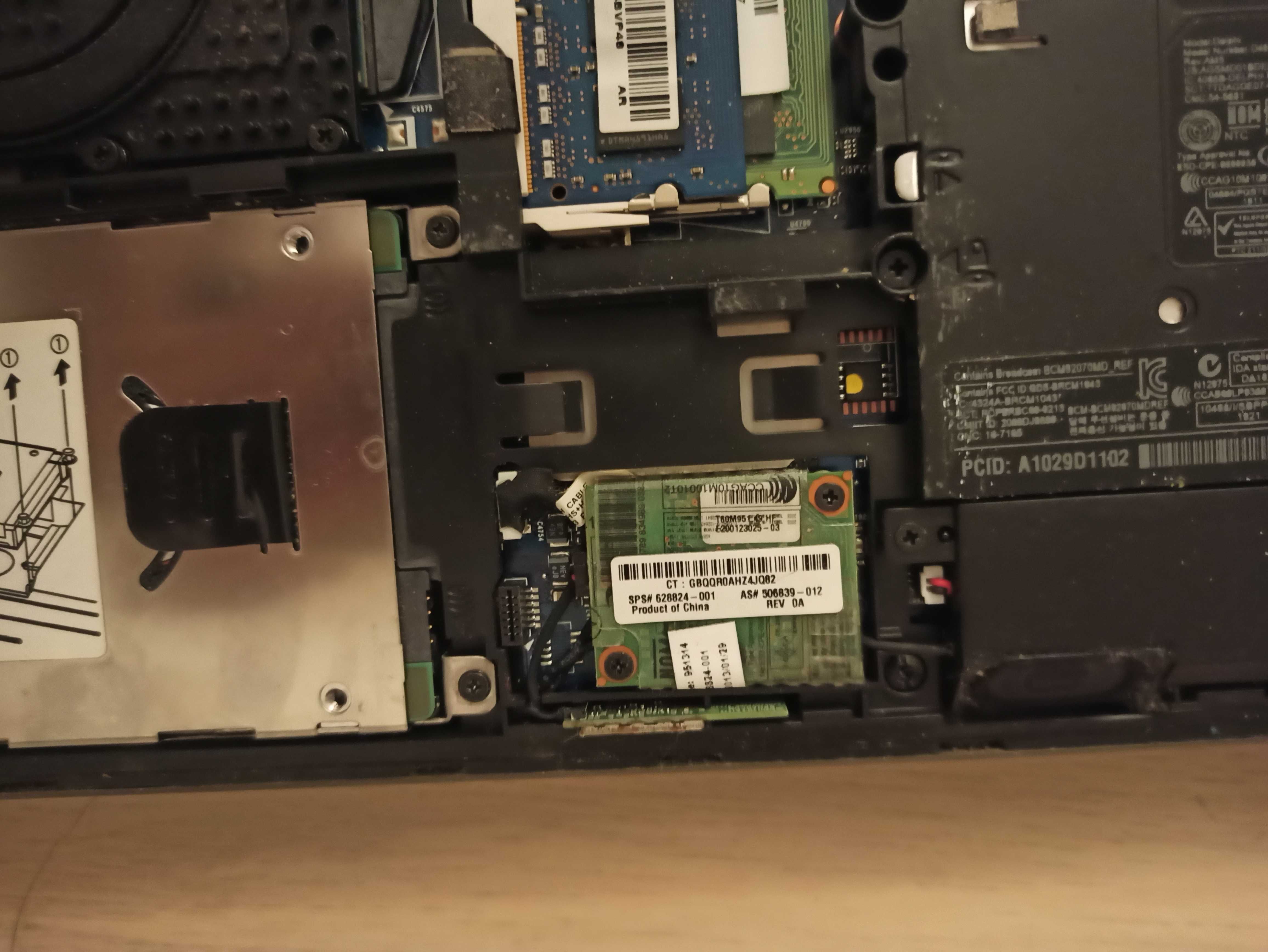 Uszkodzony laptop HP ProBook 6470b