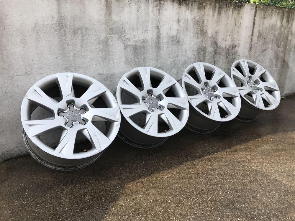 Jantes Audi em 17 5x112 originais com centros