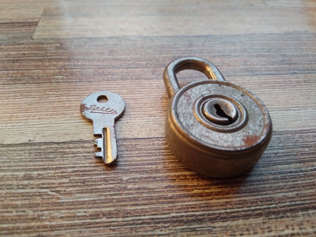 Mini kłódka Delta Vintage Prl