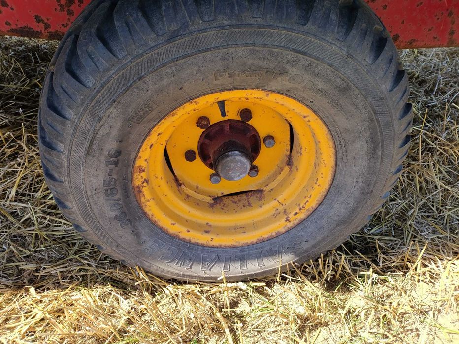 Wywrotka TIM 6,5 T -BT jednoosiowa przyczepa waja zarejestrowana !!!