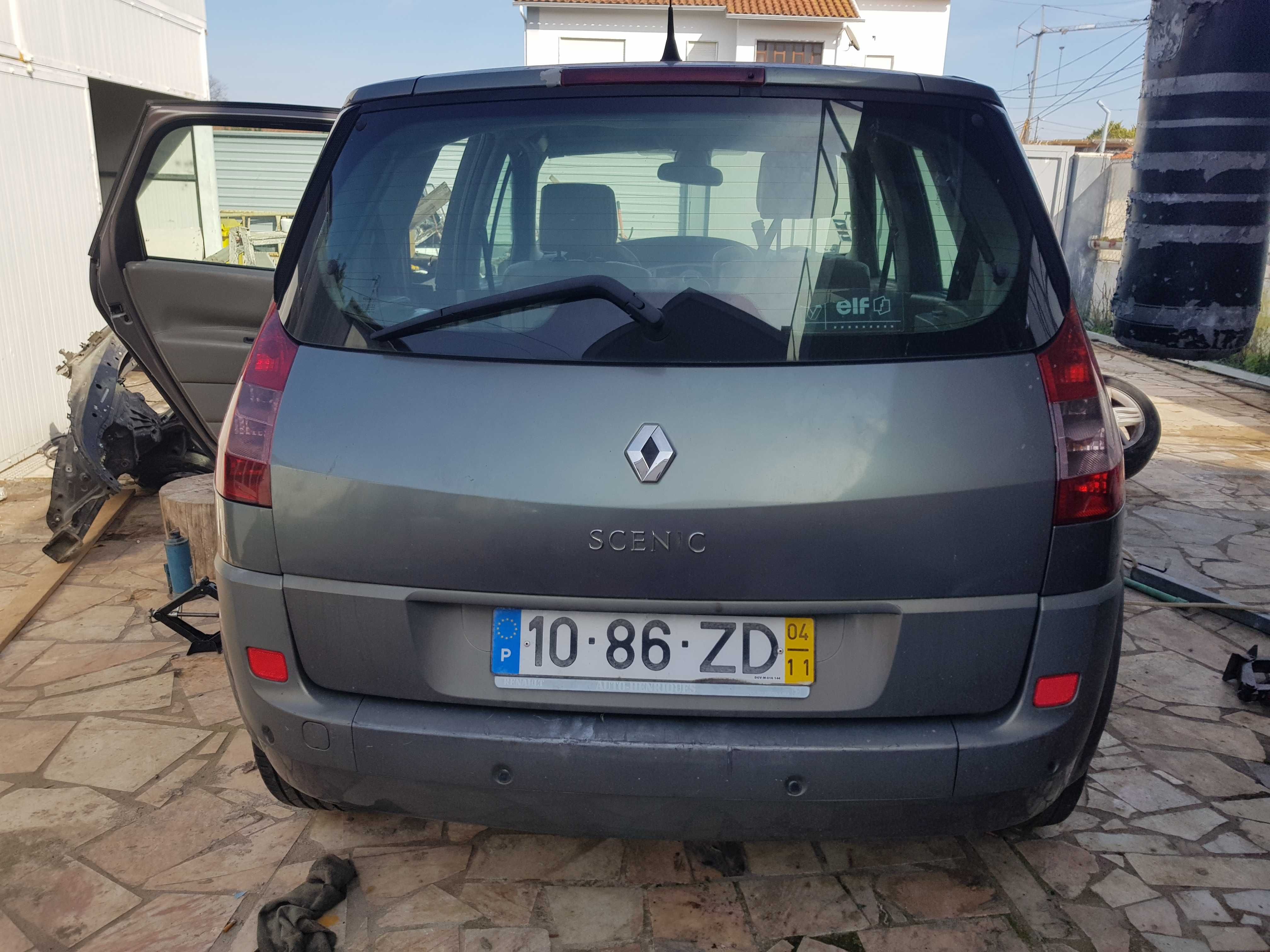 5 portas completas renault scenic 2 ano 2004