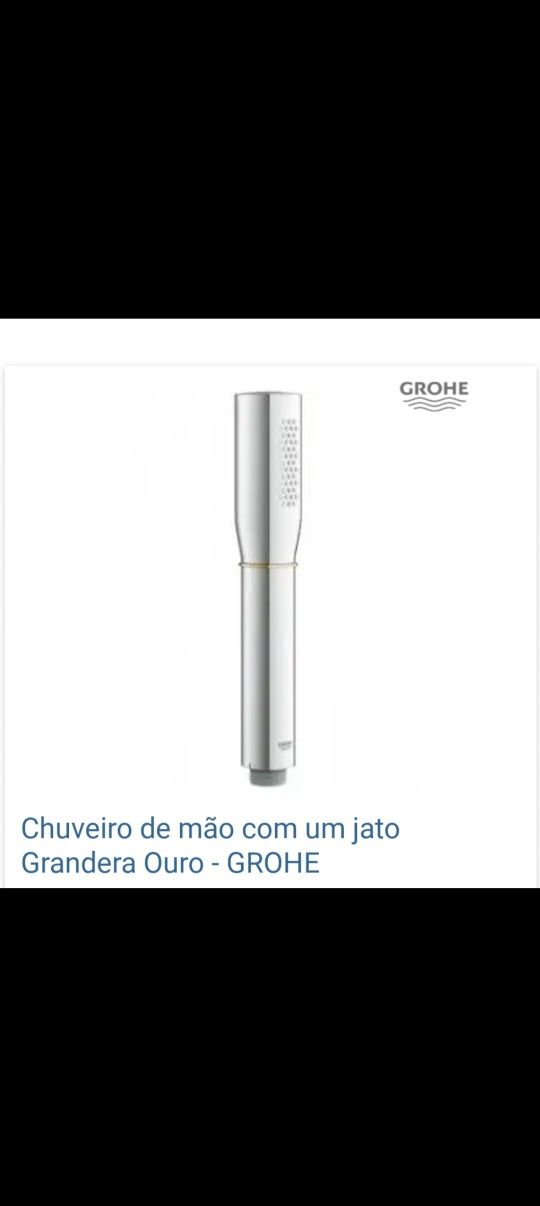 Conjunto de TORNEIRAS GROHE GRANDERA cr/ou NOVAS - Alta qualidade