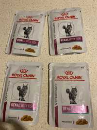 Mokra karma  Royal Canin Renal  z rybą 4 saszetki