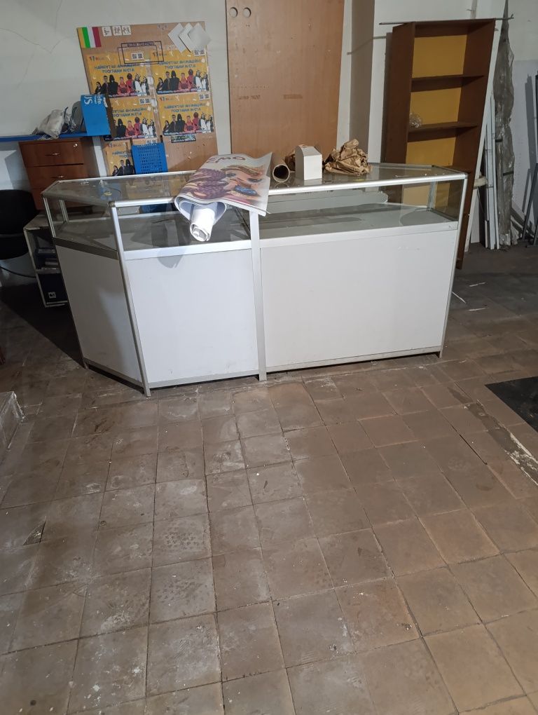 Стелажі продовольчі, полиці, стелаж, вітрина