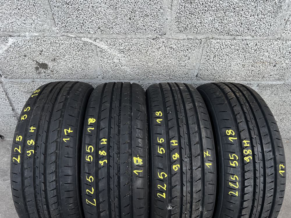 4 jak nowe opony Toyo R37 225/55/18