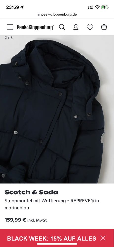 зимнее пальто на рост 128 см(6-8лет)/пуховик на девочку Scoch & soda