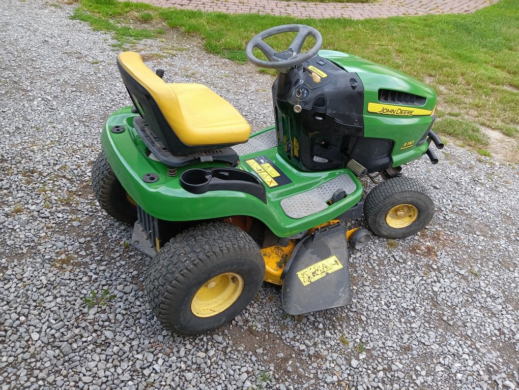 Traktorek kosiarka john deere x110 automatic briggs 18,5KM hydrostat