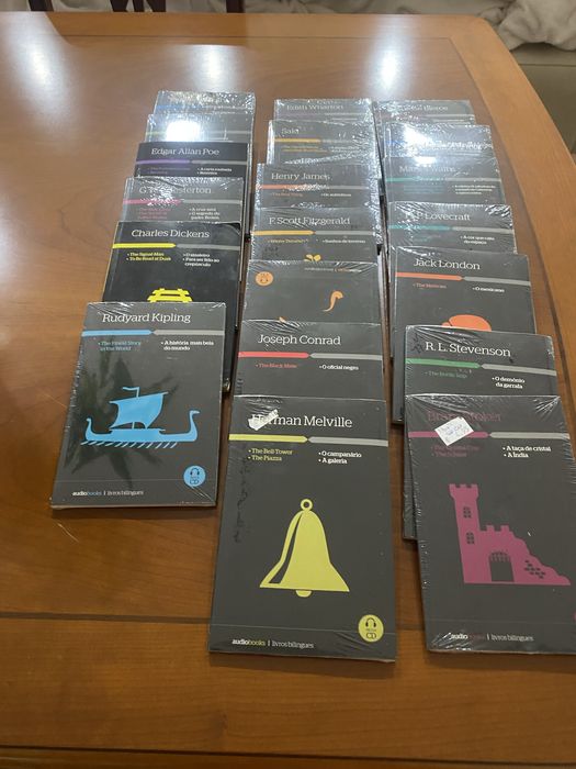Coleccao de vinte livros