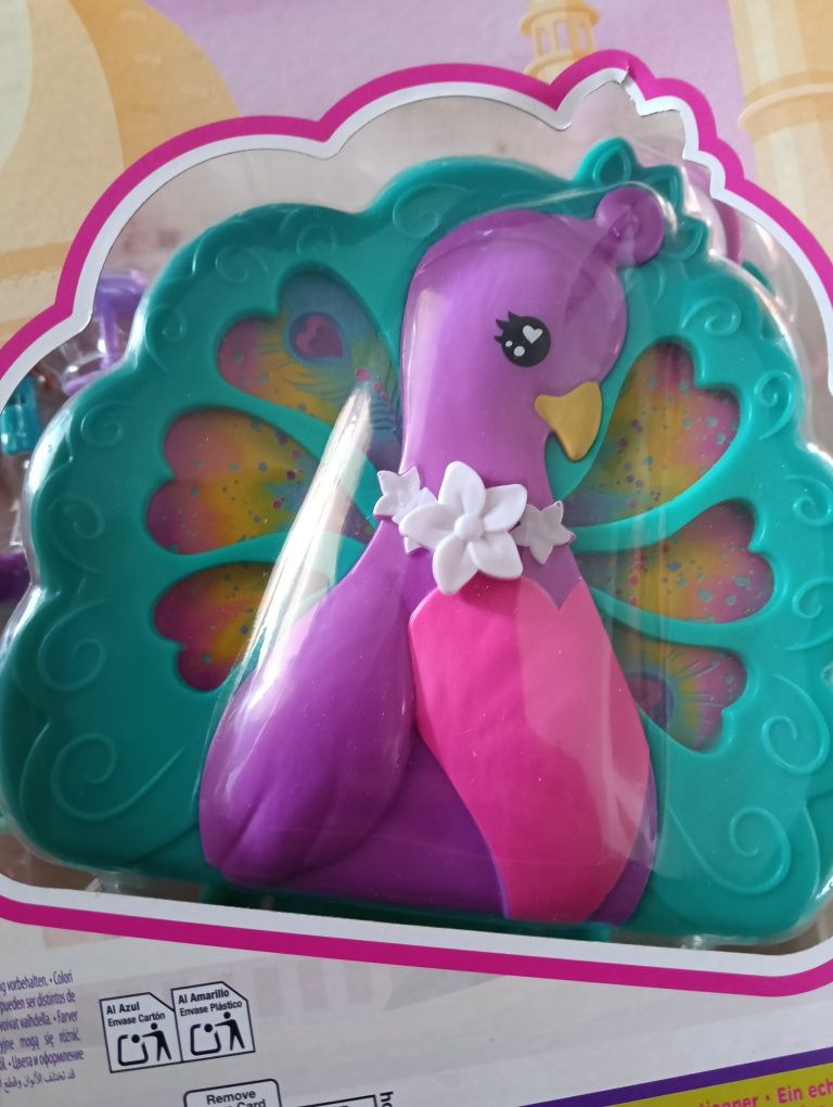 Polly pocket jardim pavão real