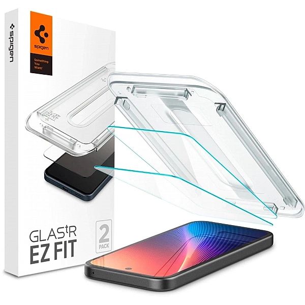 Szkło hartowane Spigen Glas.TR "Ez Fit" 2-pack na Google Pixel 9A - pr