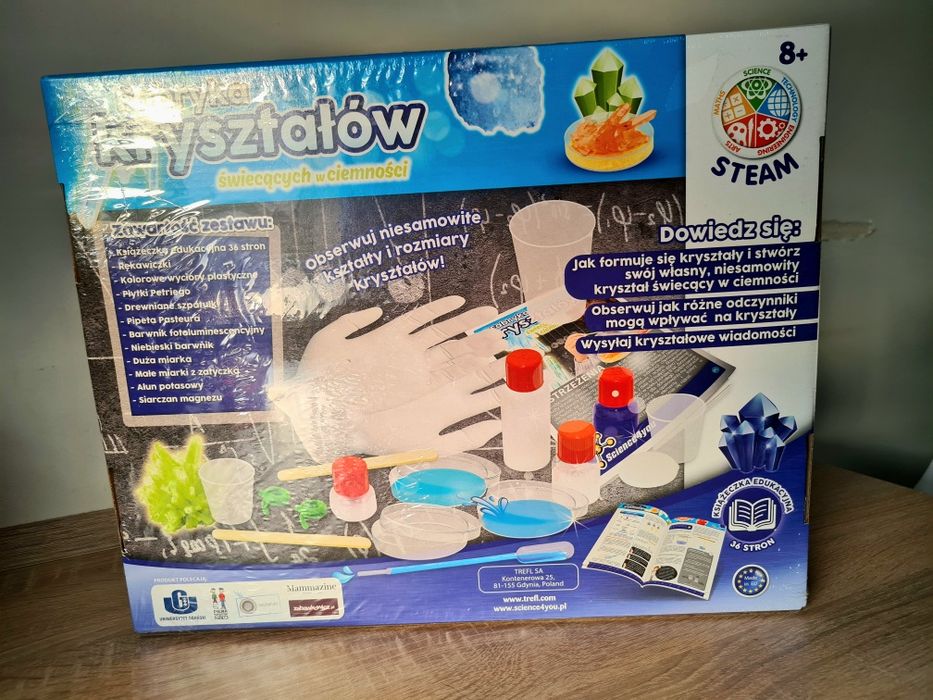 Trefl Science4You Fabryka Kryształów Świecących w Ciemnośc