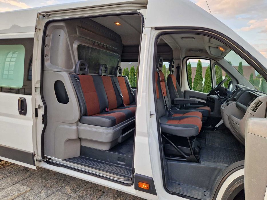 Fiat Ducato Max L4 Orginał 6 Osób Brygadówka Doka Holenderka iveco