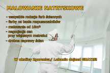 Malowanie ścian natryskowe jak i tradycyjne, złota rączka
