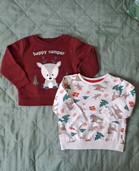 Paka ubranek chłopięcych r.86