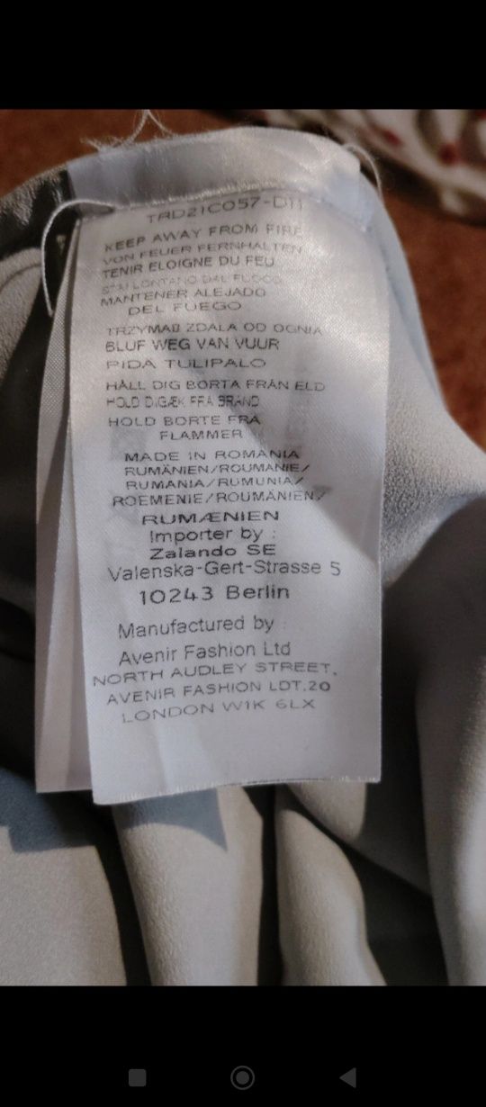 Sukienka wieczorowa rozmiar M