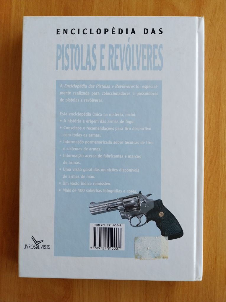 Enciclopédia das Pistolas e Revólveres (272 páginas)