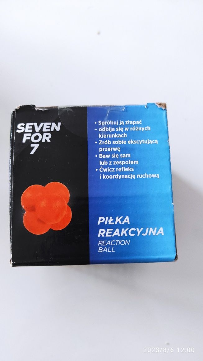Piłka reakcyjna 7 for seven nowa