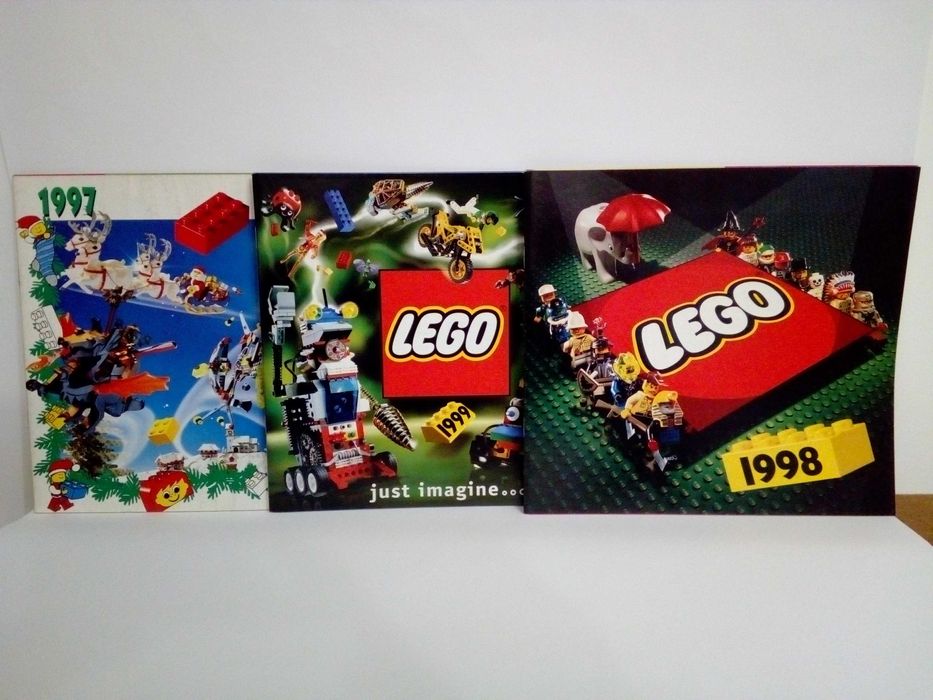 Catálogos lego antigos e recentes