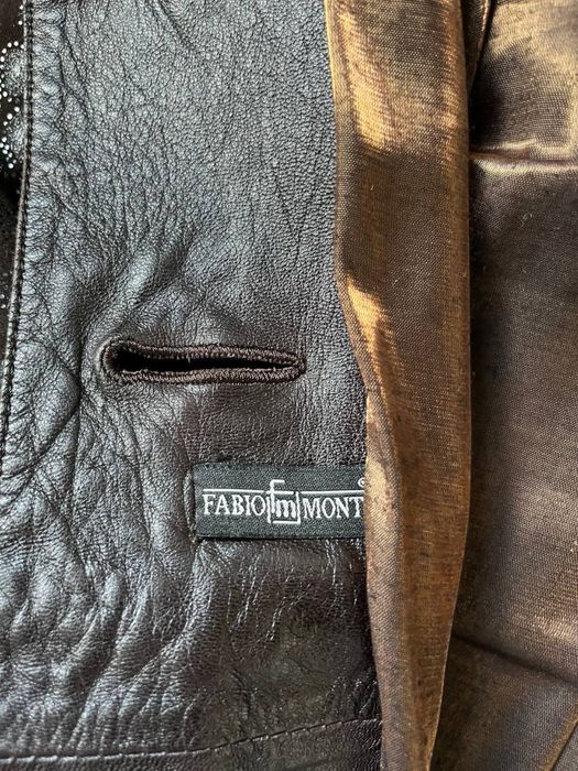 Куртка шкіряна вінтажна