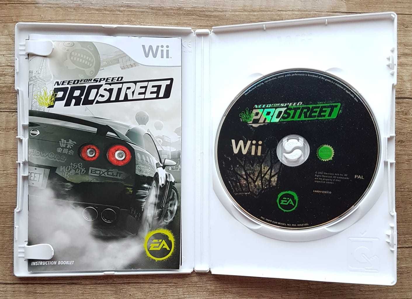 Need For Speed Pro Street gra prezent Nintendo Wii