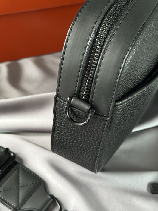 Чоловіча сумка Louis Vuitton мужская сумка барсетка мессенджер 2в1 дуо