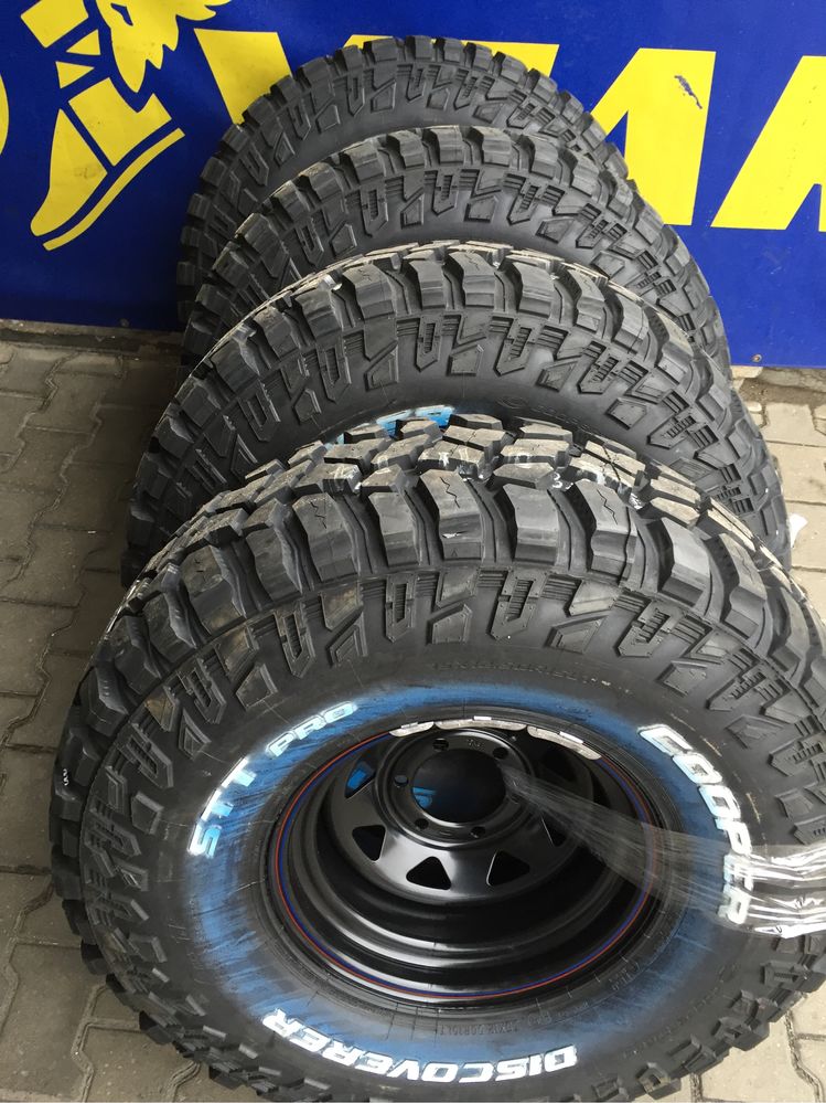 Koła terenowe 35 cali opony Cooper STT Pro 35x12,50R15 z felgami 10x15