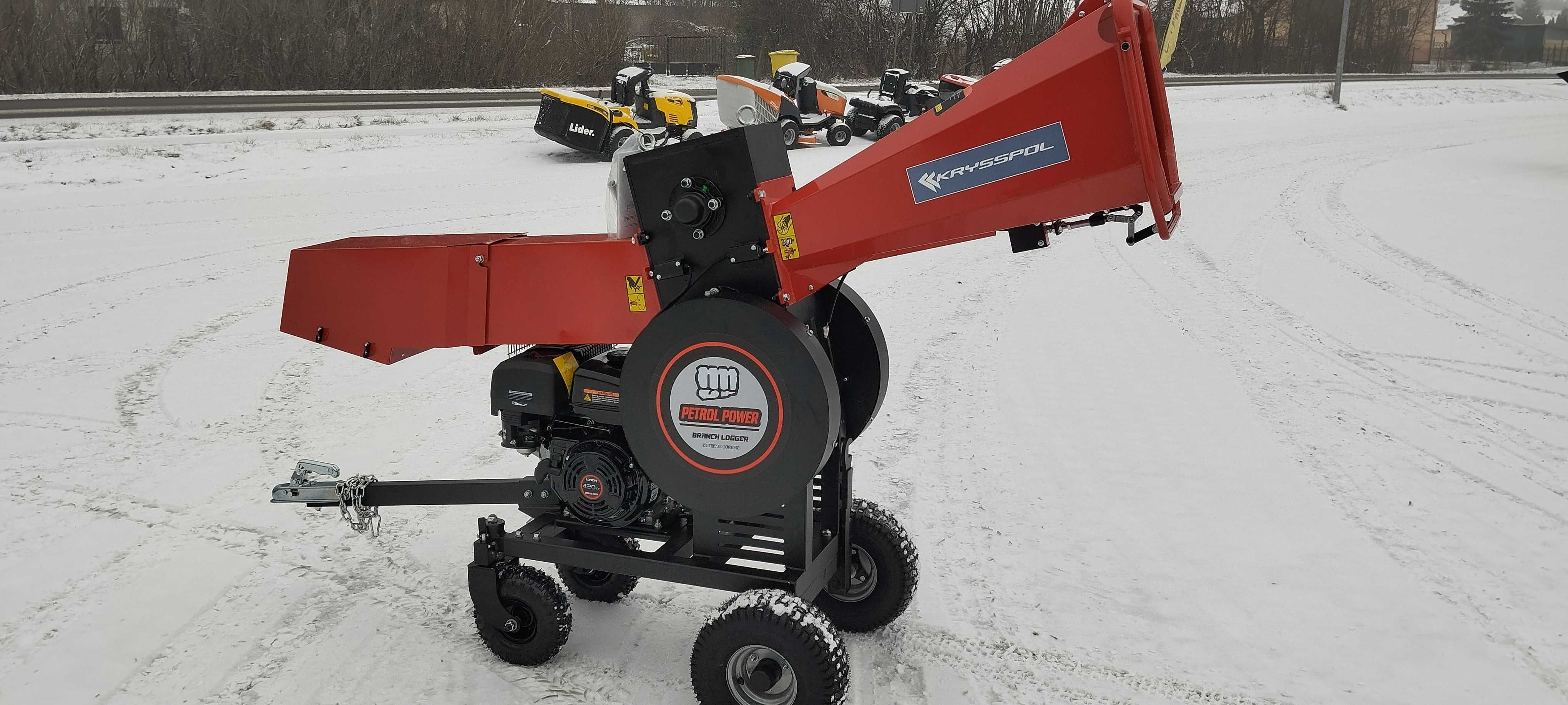 "KRYSSPOL" Rębak Walcowy Spalinowy DR-BL-15 Gałęzie śr. 12cm dostępny!