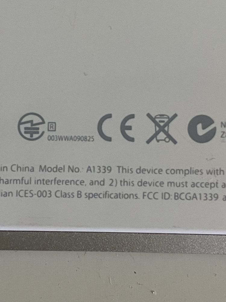 Apple Magic trackpad A1339