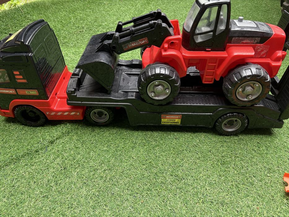 Polesie VOLVO MAMMOET tir, laweta, koparka