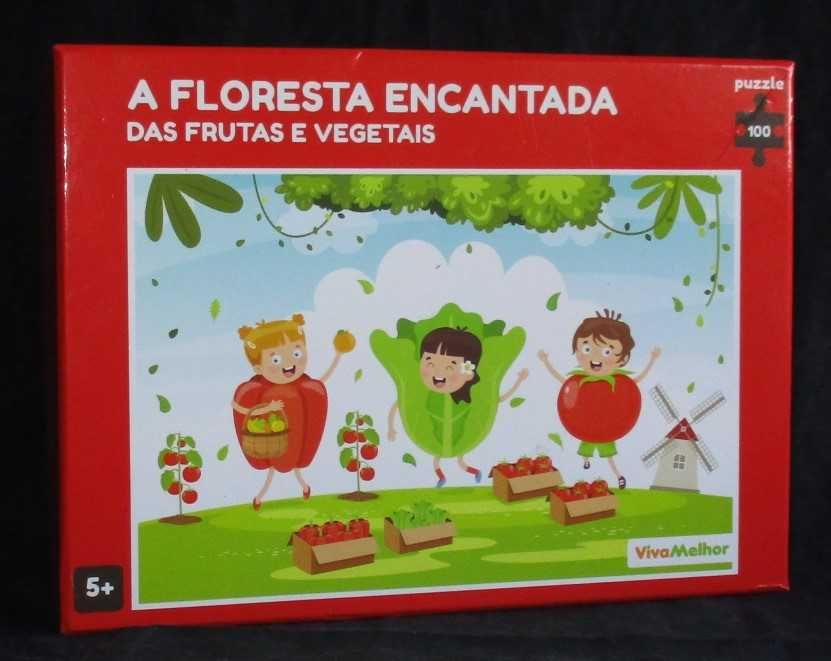 Puzzle A Floresta Encantada 100 peças Completo