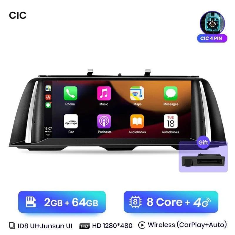 Radio nawigacyjne BMW 5 F10 F11 od 2011 - 2017 z CarPlay, 2GB 64GB