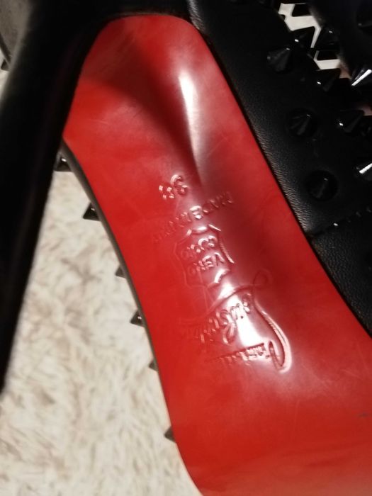 szpilki CHRISTIAN LOUBOUTIN 38 CHRISTIAN Louboutin 38 Pigalle Spikes