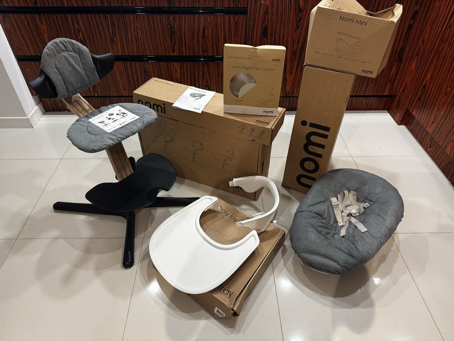 Krzesełko ergonomiczne Stokke Nomi 3 w1