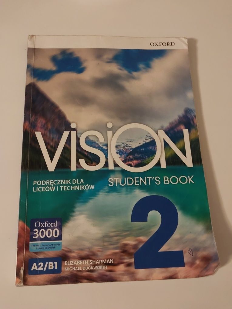 Vision 2 students book podręcznik dla liceów I techników A2/B1