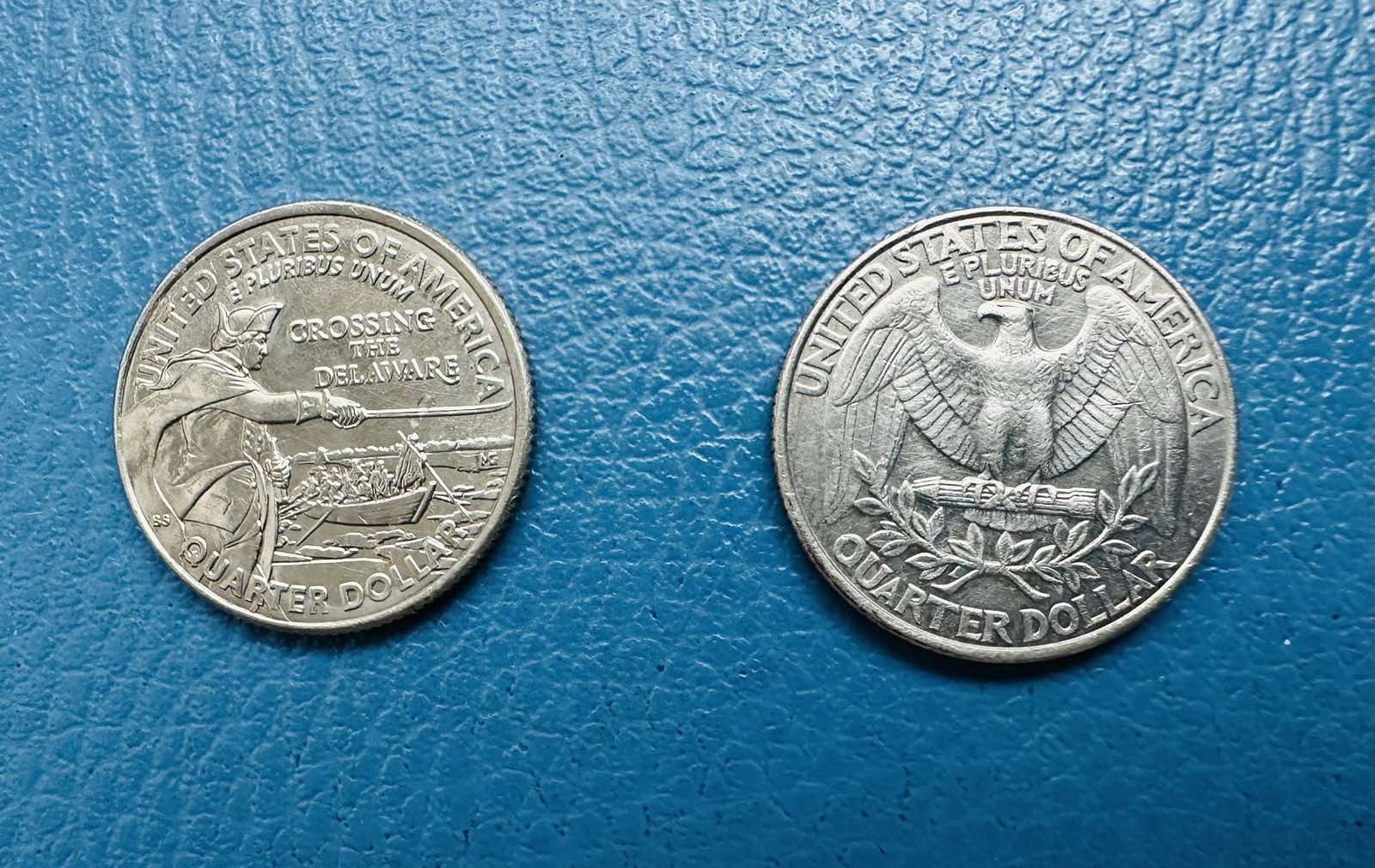 Монеты Liberty quarter dollar