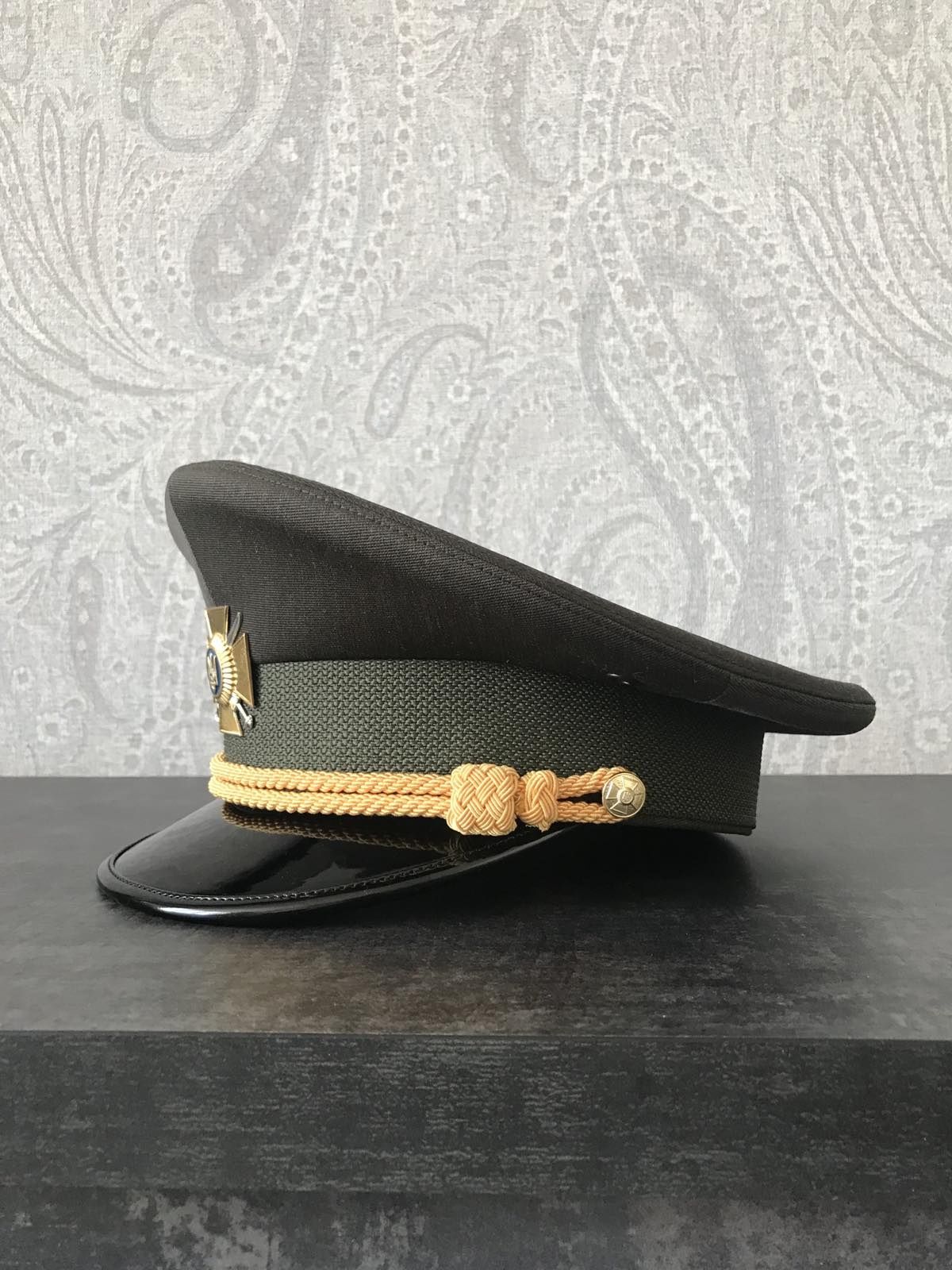 Кашкет парадний офіцерський ЗСУ,кепка військова,командиру