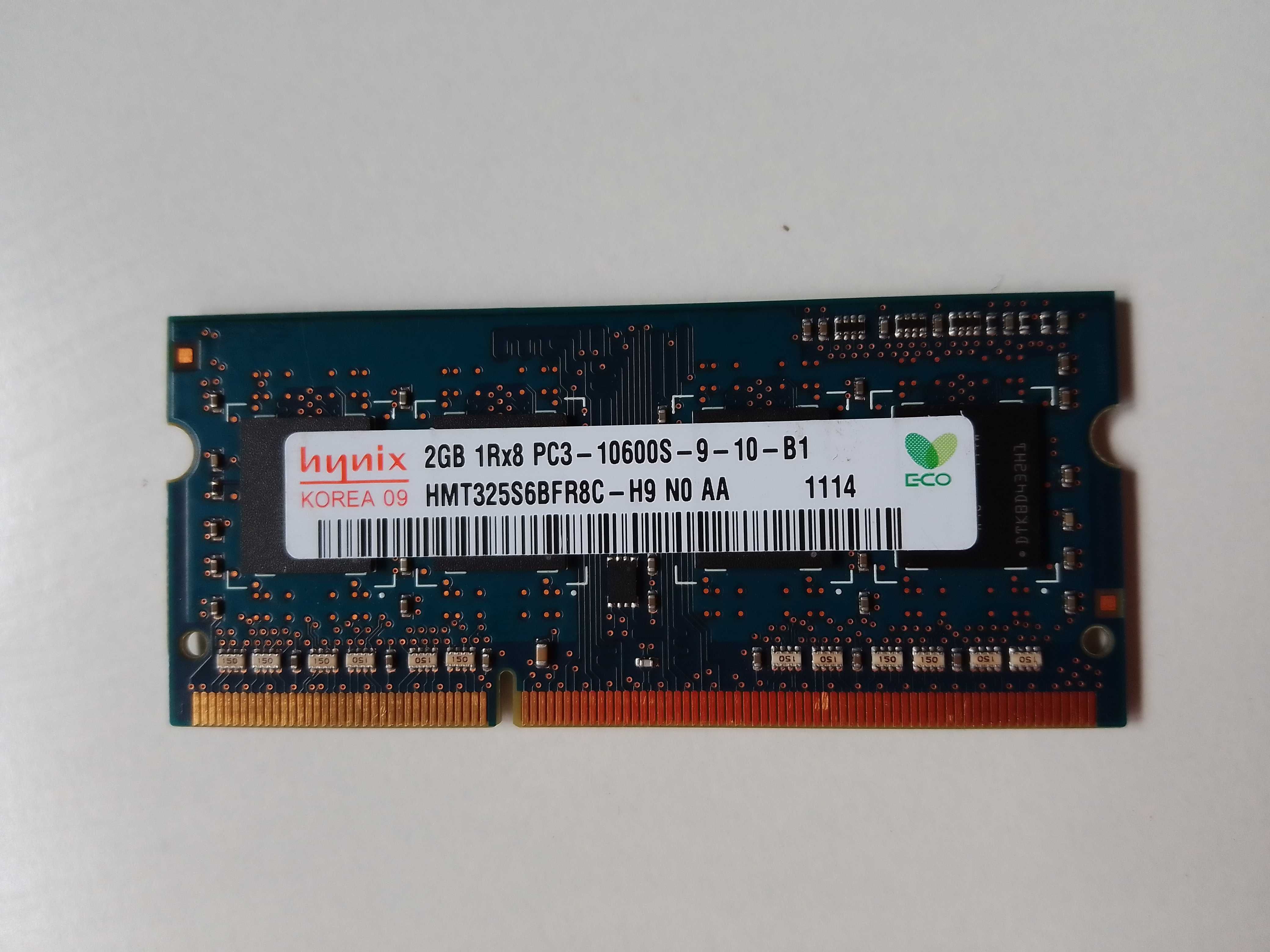 Pamięć RAM do laptopa DDR3 Hynix HMT325S6BFR8C-H9 2 GB (000976)