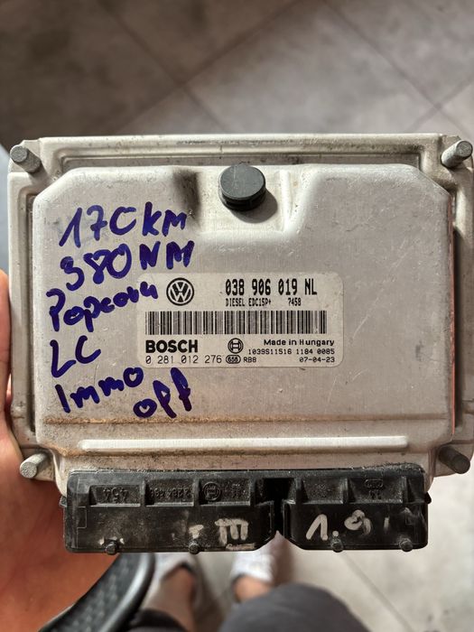 Gotowy Sterownik silnika 1.9 TDI Chiptuning Stage 1 immo off egr off