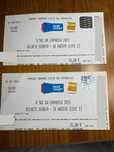 2 BILHETES SOL DA CAPARICA - dia 16 de agosto